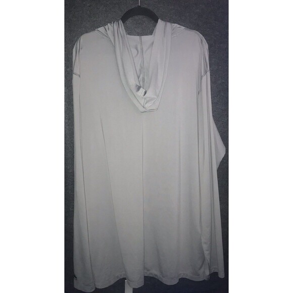 Patagonia Shirt Mens XXL Gray Hooded Long Sleeve Base Layer Hiking UPF 50 Surf - Picture 8 of 11